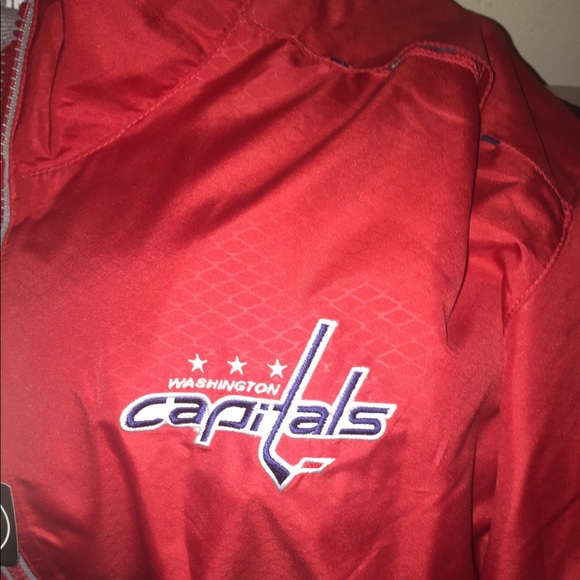 Washington Capitals Reebok Center Ice Rink Jacket - Picture 2 of 8